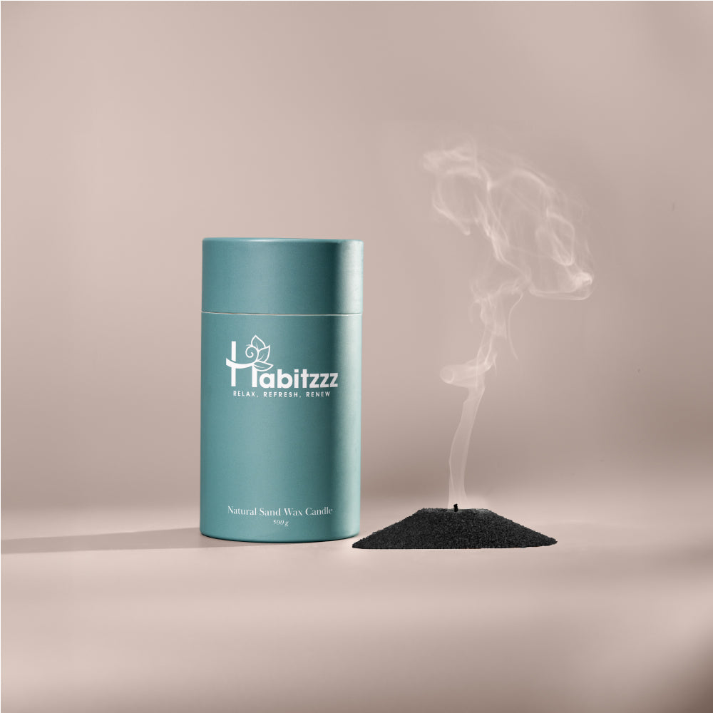 500 gram SandWax Zwart Silent Shadow Smoke