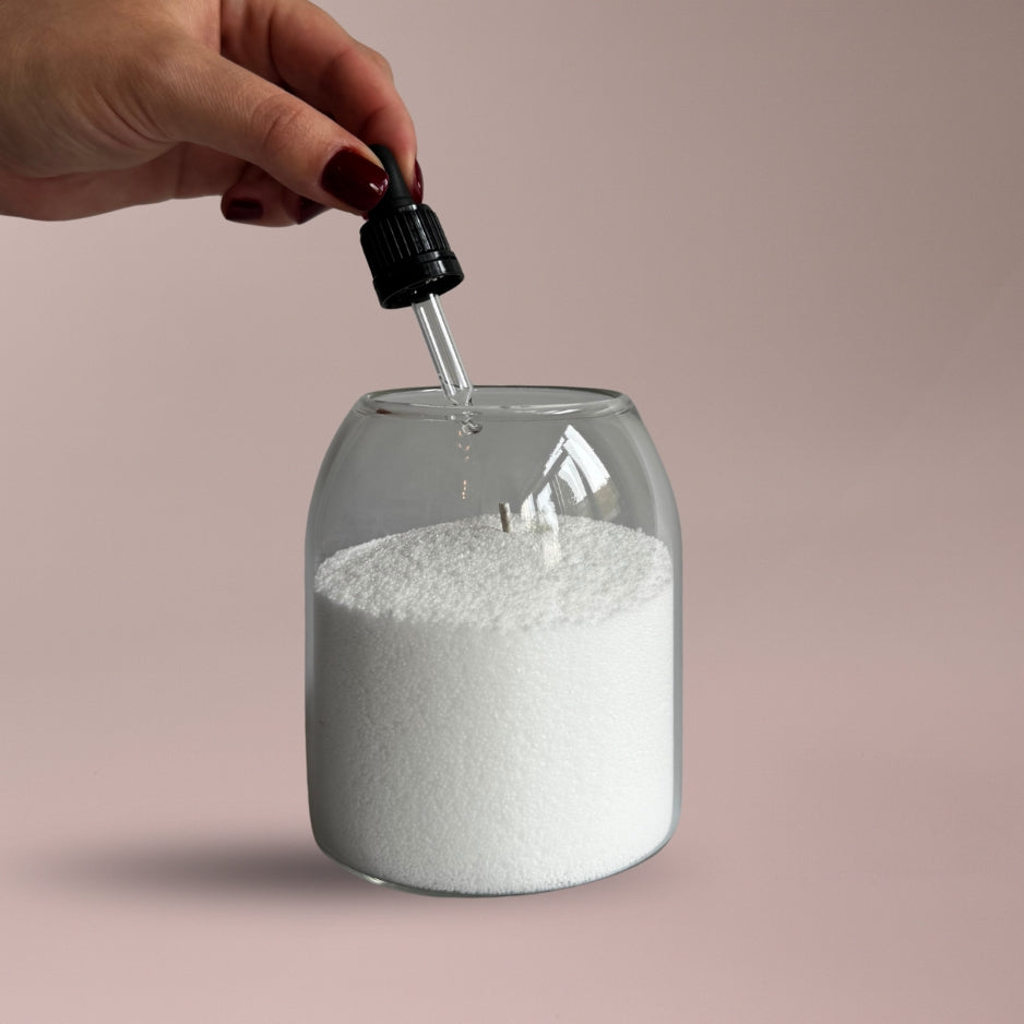 Glazen Geurpotje met Kurken Balsluiting