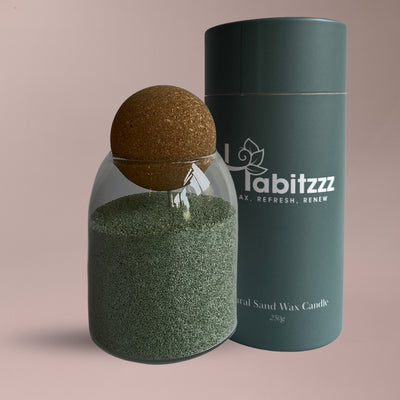 Glazen Geurpotje met Kurken Balsluiting