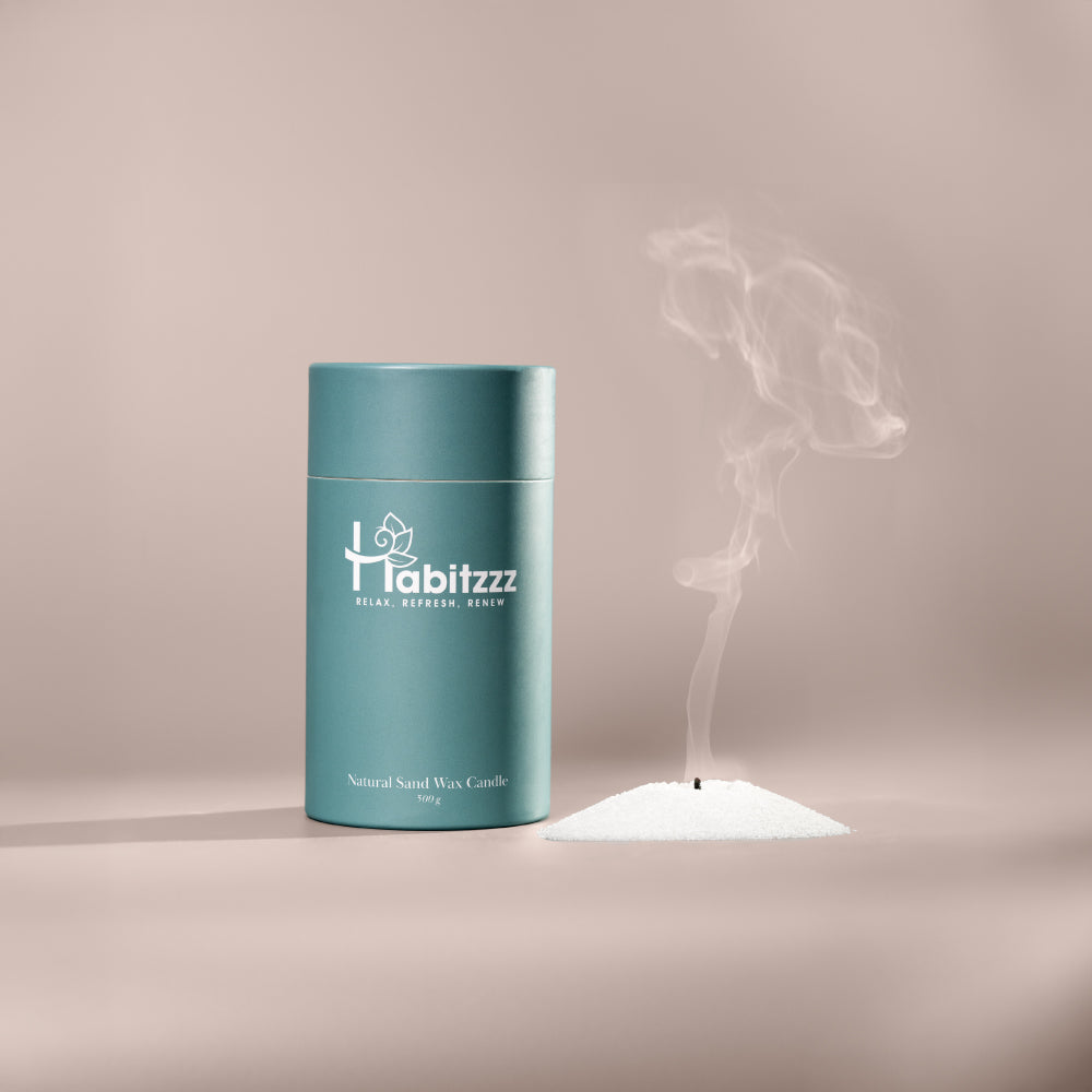 500 gram SandWax White Calming Ivory Smoke