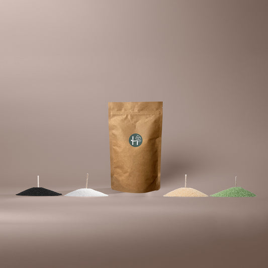 SandWax Sample Pakket – 50 uur puur kaarslicht