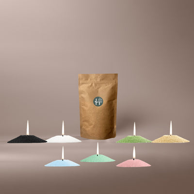 SandWax Sample Pakket – 50 uur puur kaarslicht