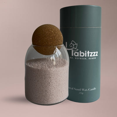 Glazen Geurpotje met Kurken Balsluiting